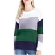 thumbnail image 2 of Suéteres para mujer Suéteres de otoño Cuello redondo Moda Manga larga Color a juego Tops sueltos Blusa de punto Odeerbi  ODB-5, 2 of 5