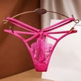 thumbnail image 2 of Lingerie for Women Thong Thong Lace Pants Ladies Briefs Underwear Babydoll Breathable Panties, 2 of 3