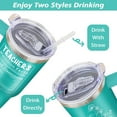 thumbnail image 4 of Teacher Tumbler 40 oz Tumbler with Handle Teacher Travel Coffee Mug Cup Water Bottle Stainless Steel Insulated 40oz Tumblers with Lid and Straw Teacher Gifts for Women, 4 of 6