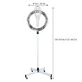thumbnail image 4 of Sèche-cheveux, Chauffage Rotatif Multi-Direction Durable, pour Salon de Coiffure Boutique Styliste Professionnel EU Plug, 4 of 8