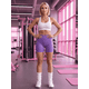 thumbnail image 2 of Set De Dos Biker Short Mujer Stretch Unitalla Shore Dama Chores Gym Talle Alto, 2 of 5