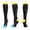 Black, variant on Cmfcve Compression Socks for Men Cartoon Print Knee High Sports Socks