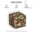 thumbnail image 3 of Kdxio Mushrooms and Autumn Print Tissue Box Cover,Square Decorative PU Leather Facial Paper Case Organizer Holder Dispenser for Bathroom,Night Stands,Desk,Car 5.2''X5.2''X5.2'', 3 of 6