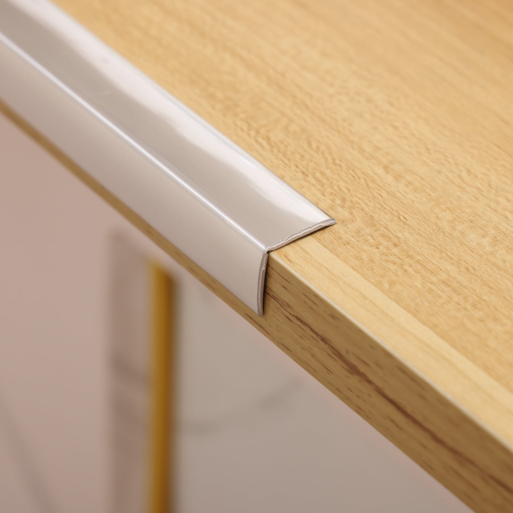 Multifunctional Wall Molding Trim & Corner Guards & Caulk Strip, Apply in Table Edge Door Frame Baseboard for Protection and Decoration, Shiny Silver, 16.4ft x 1.6in