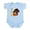 Sky Blue, variant on CafePress - Newfie Boo Infant Bodysuit - Baby Light Bodysuit, Size Newborn - 24 Months