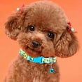 thumbnail image 2 of Dog Collar with Bell, Soft Adjustable Puppy Collar Tiny Cat Collars with Bells for XS Small Girl and boy Dogs Little Animal, 2 of 7
