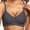Black, variant on Racerback Bras for Women Full Coverage Supportive Wireless Bras Push Up Seamless Bralettes Convertible T-Shirt Bra