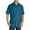 BLUE CORAL, variant on by DXL Men's Big and Tall Microfiber Comfort Grid Sport Shirt, Black, 3XLTALL