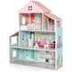 thumbnail image 1 of Costway Casa de Muñecas de Madera para Niños de 3 a 7 Años Villa de Ensueño con 8 Muebles 3 Platas 5 Habitaciones con Entrada 71 x 23,5 x 87 cm, 1 of 10