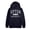 Poseidon Blue Heather, variant on Upton Massachusetts Classic Established Premium Cotton Hoodie