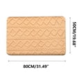 thumbnail image 3 of Isvgxsz Clearance Flocking Bath Mat, Bathroom Rug Water Absorbent Non-Slip Soft Microfiber Carpet Mat for Tub Sink Shower and Bath Room Solid Color Doormat, 3 of 4