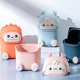 thumbnail image 2 of Keep Your Space Clean and Organized with our Mini Desktop Trash Can with Lid and Makeup Brush Holder - Perfect for Home, Car, Office, and Dorm!, 2 of 4
