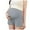 Gray, variant on Ohufall Womens Maternity Lounge Short Pants Summer Solid Color Casual Over the Belly Pajama Shorts Stretchy Slim Fit Seamless Pregnancy Bottom Shorts for Women