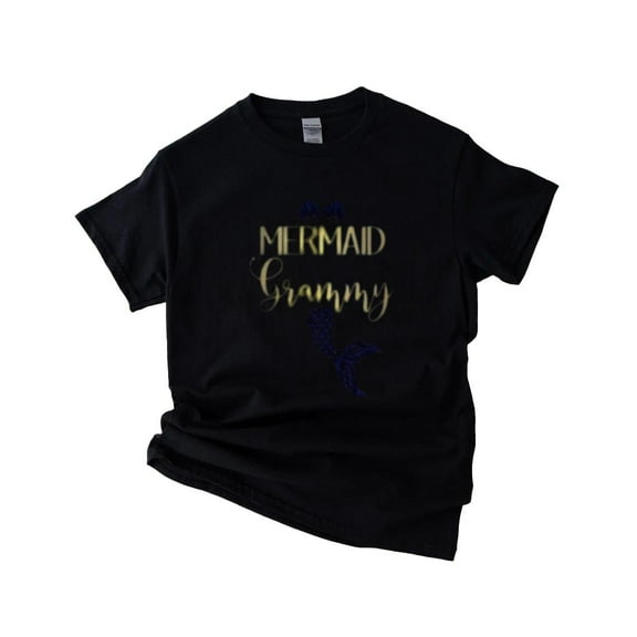 Cute Mermaid Grammy Sweet Holiday and Birthday Gift Design T-Shirt , Hoodie , Sweatshirt, for men & women, up to size 5XL.