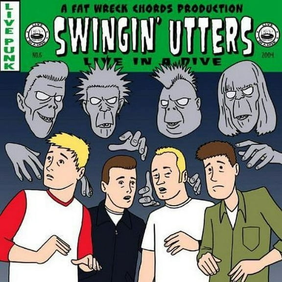 Swingin' Utters - Live in a Dive - Punk Rock - CD