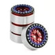 thumbnail image 1 of Cubo de rueda de Metal Bewildely 4 Uds coche de Control remoto Rojo + Azul, 1 of 6