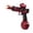 Wine, variant on Transparent Electric Water Blaster with Light-Up Muzzle, High-Power Automatic Water Gun with Detachable Drum Magazine & Rechargeable Battery for Pool, Beach & Outdoor Activities,A
