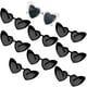 thumbnail image 1 of Gafas de sol con forma de corazón para mujer, gafas de sol estilo retro con forma de ojo de gato, decoración para bodas, compromisos, compras, viajes, accesorios para fiestas, 1 of 5