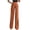 Brown, variant on Lilgiuy Womens Fashion Summer Solid Casual Button Pocket Elastic Waist Long Pants Black 12 2022 Fall Winter