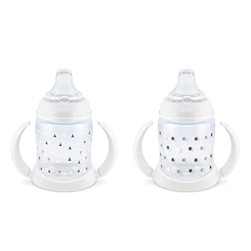 NUK Learner Cup, 6+ Months, Timeless Collection, 5 Oz, Pack of 2