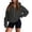 Black_EW24, variant on Zip Up Sweatshirt Women 2026 Y2K Casual Long Sleeve Zipper Hoodies Fall Oversized Track Jackets With Pockets Pink 2XL