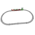 thumbnail image 4 of Tren de juguete eléctrico de Navidad Vías de ferrocarril Juguete Juguetes educativos para edades tempranas Juguetes de rompecabezas Juguete para niños CUTICAT Tren electrico, 4 of 8