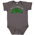thumbnail image 3 of Inktastic My 1st St. Patrick's Day with Plaid Shamrocks Boys or Girls Baby Bodysuit, 3 of 5