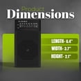 thumbnail image 4 of Audiobox RX-3 Portable Radio | AM/FM, 2AA Battery Operated with Long Range Reception for Indoor, Outdoor | Radio with Speaker & Headphone Jack, 4 of 5