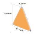thumbnail image 2 of Lámpara de pared con empalme triangular, lámpara de pared con música rítmica y captación de sonido de pizarra inteligente, lámpara de pared con luz nocturna para deportes electrónicos, 2 of 2