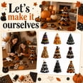 thumbnail image 2 of DIY Halloween Quilt Kit, 3D Fabric Tree Sewing Craft, Fall Home Decor | Halloween Fabric, Quilt Kit, 3D Padded Design, DIY Sewing Craft, Seasonal Home Decor(G,without light), 2 of 9
