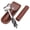 brown, variant on KEINXS Bushcraft Tools Camping and Outdoor Backpacking Gear Survival Tools for Bushcraft Settlers Wrench Outdoor Wood Peg and Hole Maker Hand Auger with Holster