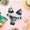 thumbnail image 6 of Wolf Detachable Sponge Adjustable Strap Bikini Set Swimsuit 2-Pack - Beach Pool Swimwear, 6 of 6