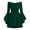 Green, variant on Women's Gothic Pirate off Shoulder Mini Dress Bell Sleeve Flowy Layered Ruffle Trim Halloween Party Costumes
