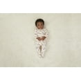 thumbnail image 6 of Huggies Baby Girls Footed Coveralls, Sizes NB-9M, 6 of 6