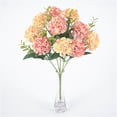thumbnail image 4 of Imitation Hydrangea creative bouquet decorates the dining table and coffee table. Flower decoration Hydrangea bouquet, 4 of 19