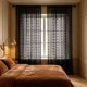 thumbnail image 4 of Cortinas transparentes bordadas, paneles semitransparentes para ventanas, diseño con bolsillo para barra, cortinas de voile decorativas que filtran la luz, ideales para sala de estar, dormitorio y, 4 of 6