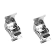 thumbnail image 2 of 2 soportes plegables con tornillo, bisagras autoblocantes multifuncionales, soporte de extensión para estantes de cocina, oficina, sofá, escritorio. Plata, 2 of 8