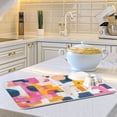 thumbnail image 6 of Yayeee Dish Drying Mat for Kitchen Counter Ultra Absorbent Easy Clean Pad 18x16", Art Geometric, 6 of 7