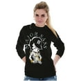 thumbnail image 4 of Betty Boop Cartoon Major Sass Wink Women's Long Sleeve T Shirt Brisco Brands S, 4 of 6
