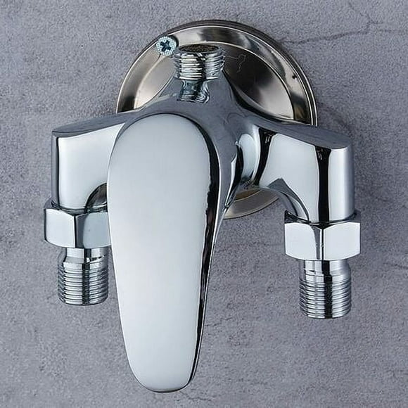 Shower faucet, shower faucet set bathroom faucet solar water heater brass faucet exposed hot and cold water G1/2 shower switch