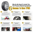 thumbnail image 3 of Scienceny Bluetooth 5,1 coche inalámbrico TPMS sistema de alarma de presión de neumáticos Sensor Tpms presión de neumáticos Bluetooth 5,1 Vehículos, repuestos y accesorios Mis, 3 of 6