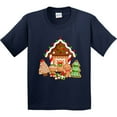 thumbnail image 3 of Inktastic Gingerbread House Christmas Youth T-Shirt, 3 of 5