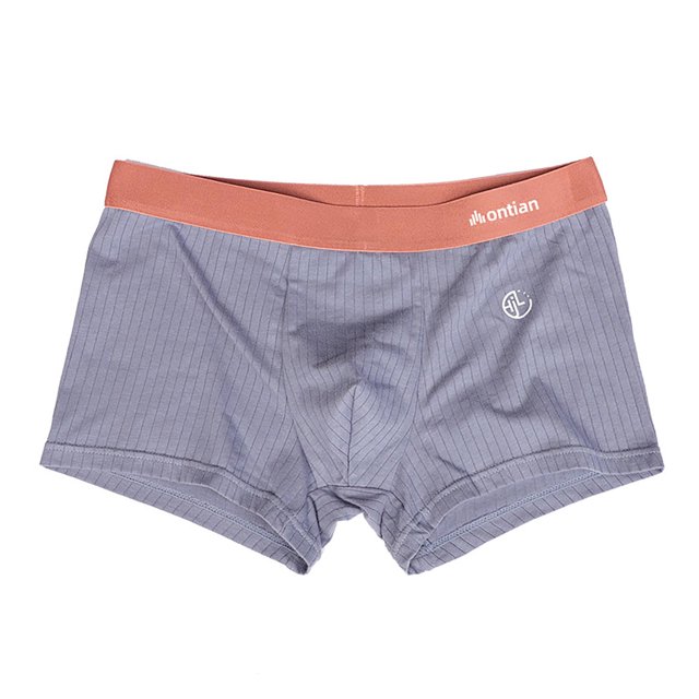 Ropa Interior Transpirable para Hombres Ropa Interior Plana de Color Sólido Poliéster, de Moda Y Cómoda para Actividades de Fitness Y Ocio