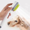 thumbnail image 2 of Spray de ducha para perros, cepillo de ducha con peine para perro gato, rociador 2 en 1, cepillo de masaje para perros, productos de aseo para mascotas, 2 of 4
