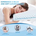 thumbnail image 4 of Pillow Iwacool, gel viscoelástico fino y refrescante, espuma viscoelástica para dormir boca abajo y espalda, 4 of 9