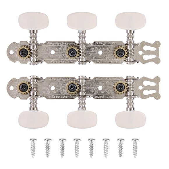 Clavijas de afinación clásicas, 2 piezas Afinadores de guitarra clásica Clavijas de afinación de guitarra Afinadores de guitarra probados profesionalmente
