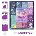 thumbnail image 4 of Sister Gifts Blanket, Best Birthday Gifts for Sister Super Soft Throw Blanket 50"x60", Sister Birthday Gifts from Sister, Sister Gift from Sister, Gifts for Sister, Sister Birthday Gift Ideas, 4 of 5