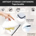 thumbnail image 3 of Contenedores de Alimentos Premium, sin BPA, Apilables, juego de 8 Recipientes Herméticos para Almacenar, Adecuados para Cocina, Refrigerador, Gabinete, 3 of 4