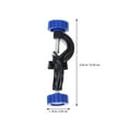 thumbnail image 2 of Clamp Stand Clip Holder Cross Adjustable Clamps Boss Head Bosshead Burette Beaker Metal Set Bracket Supplies Test Tube, 2 of 9