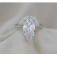 thumbnail image 3 of vylahjewellery Amazing Marquise Cut Anniversary Ring 2.5 Ct Moissanite Ring Attractive Valentine's Gift for Her, 3 of 6